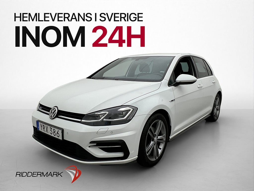 Volkswagen Golf 1.5 TSI 150hk R-Line Cockpit Värmare Pluspkt
