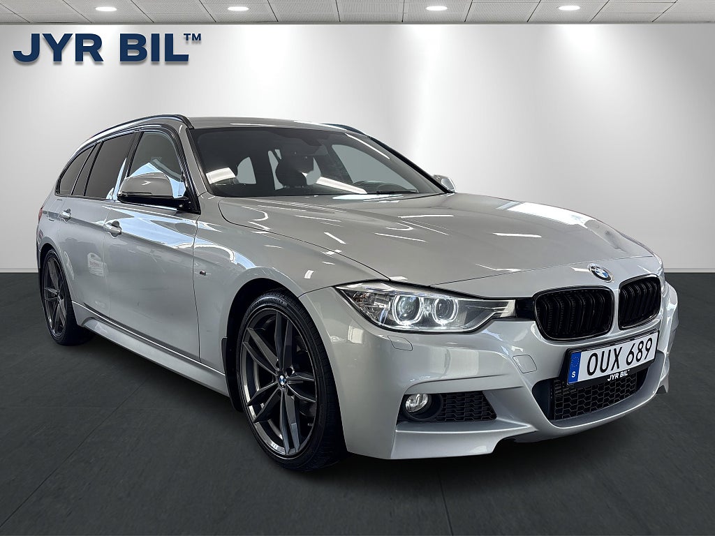 BMW 318D Touring Blue Performance, M Sport /stora skärmen/navi