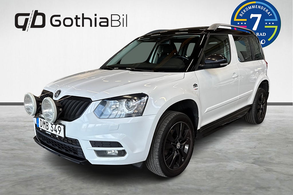 Skoda Yeti 2.0 TDI Aut 4x4 Monte Carlo Navi Drag Pano Farthållare