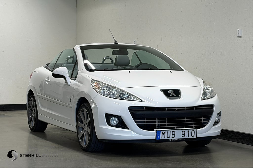 Peugeot 207 CC 1.6 VTi 120hk Roland Garros PDC Farthållare