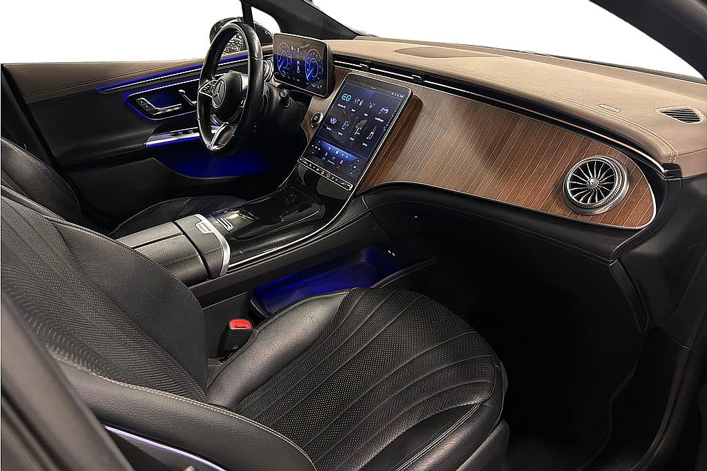 Mercedes-Benz EQE 350+ 90.6 kWh, 292hk, Burmeister, Elstolar, Läder