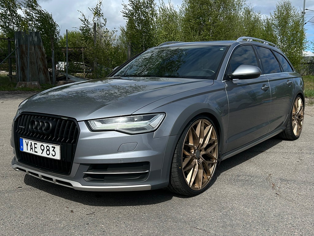 Audi A6 Allroad Quattro 3.0 TDI V6 Dieselvärmare Downpipes Drag
