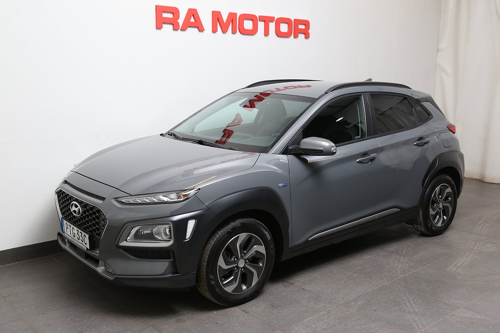 Hyundai Kona Hybrid 1,6 GDI 141hk Premium Aut Dragkrok 2020