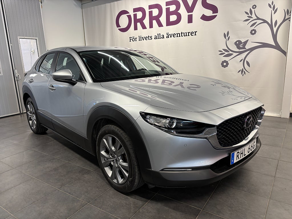 Mazda CX-30 2.0 e-SKYACTIV-G M Hybrid 150hk Aut Nav Head-up V-Hjul