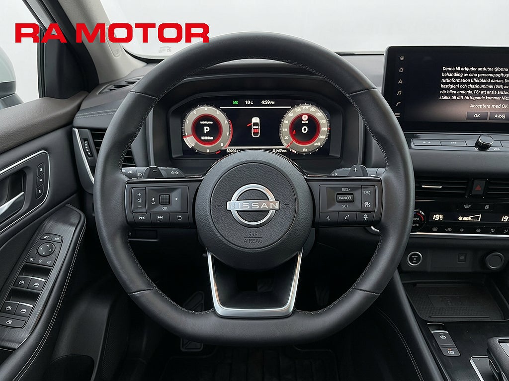 Nissan Qashqai 1,3 158hk Aut N-Connecta MHEV | 360° | Navi | Cockpit |