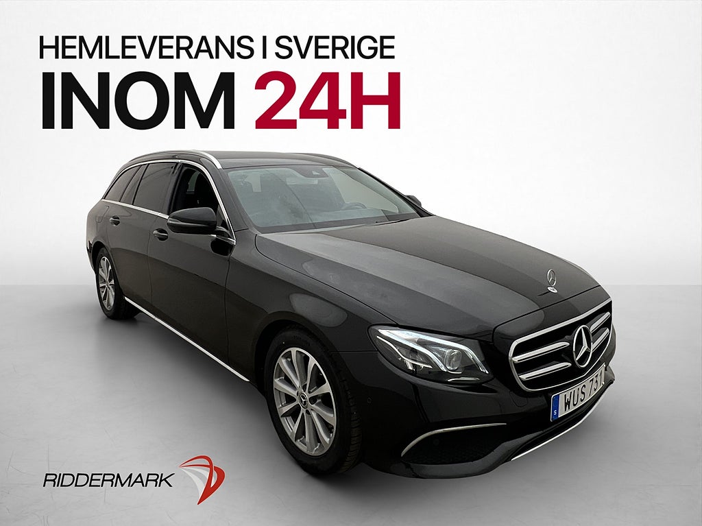 Mercedes-Benz E200 T d 150hk Avantgarde Kamera Navi Dragkrok
