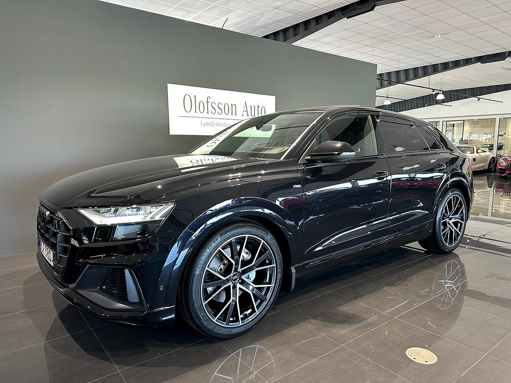 Audi Q8 50 TDI quattro S-Line B&O Värmare Panorama 286 hk