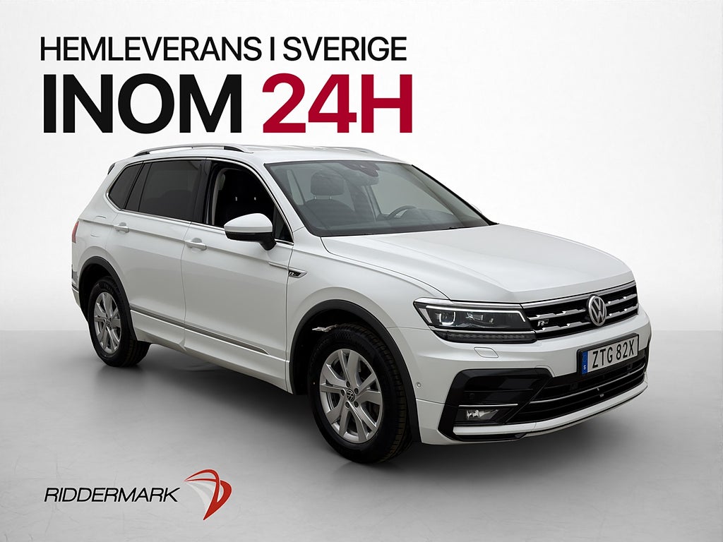 Volkswagen Tiguan Allspace 4M 200hk R-Line 7sit Cockpit Värm