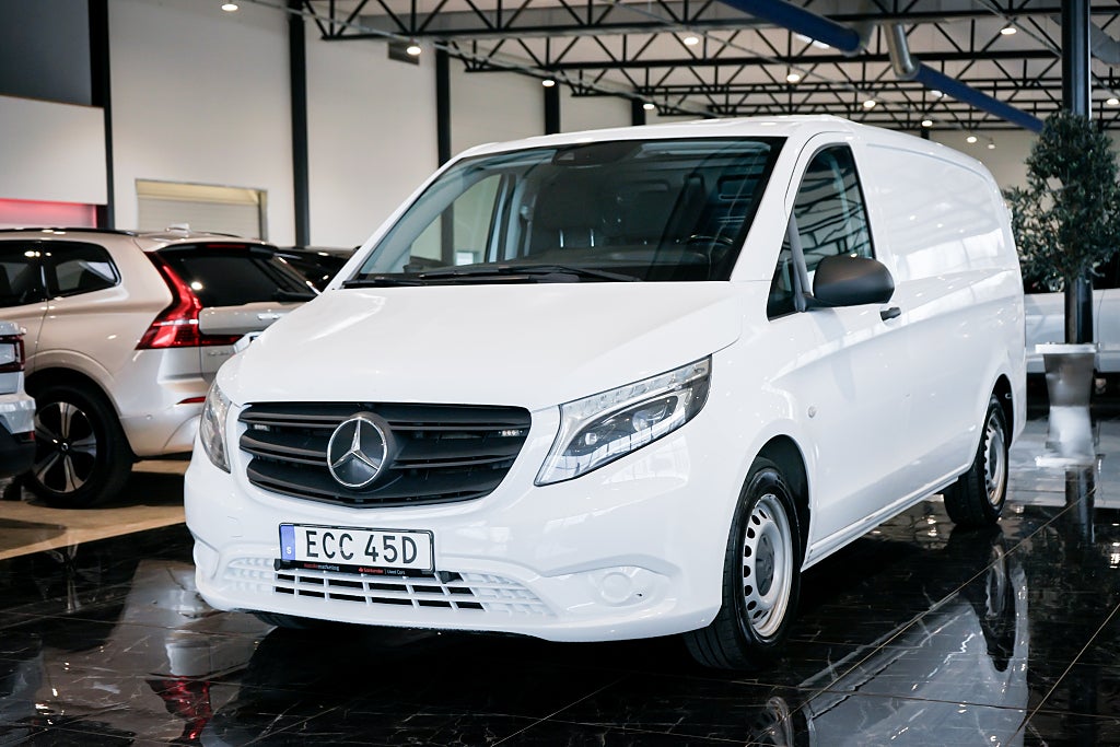 Mercedes-Benz Vito 116 CDI 2.8t AUT KYLBIL 3-Sits Lång Kamera Dieselvärm