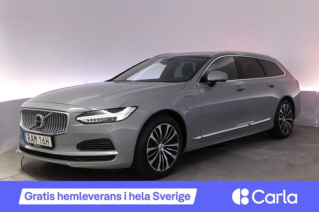 Volvo V90 Recharge T6 AWD Core Bright Drag BLIS Kamera Navi