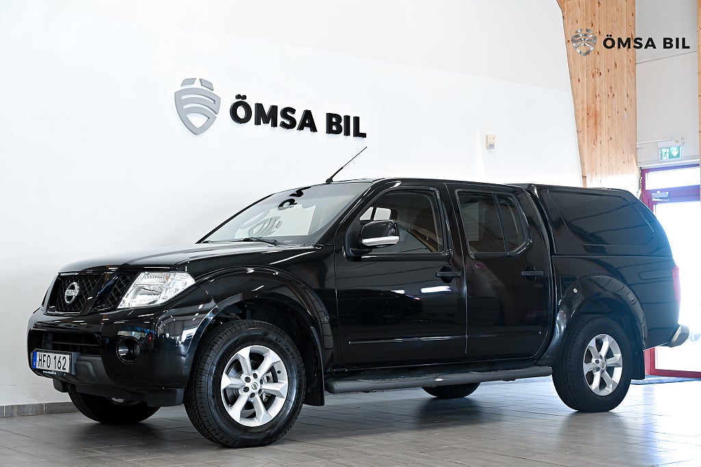 Nissan Navara Dubbelhytt 2.5 dCi 4x4 Kåpa Nyservad 190hk