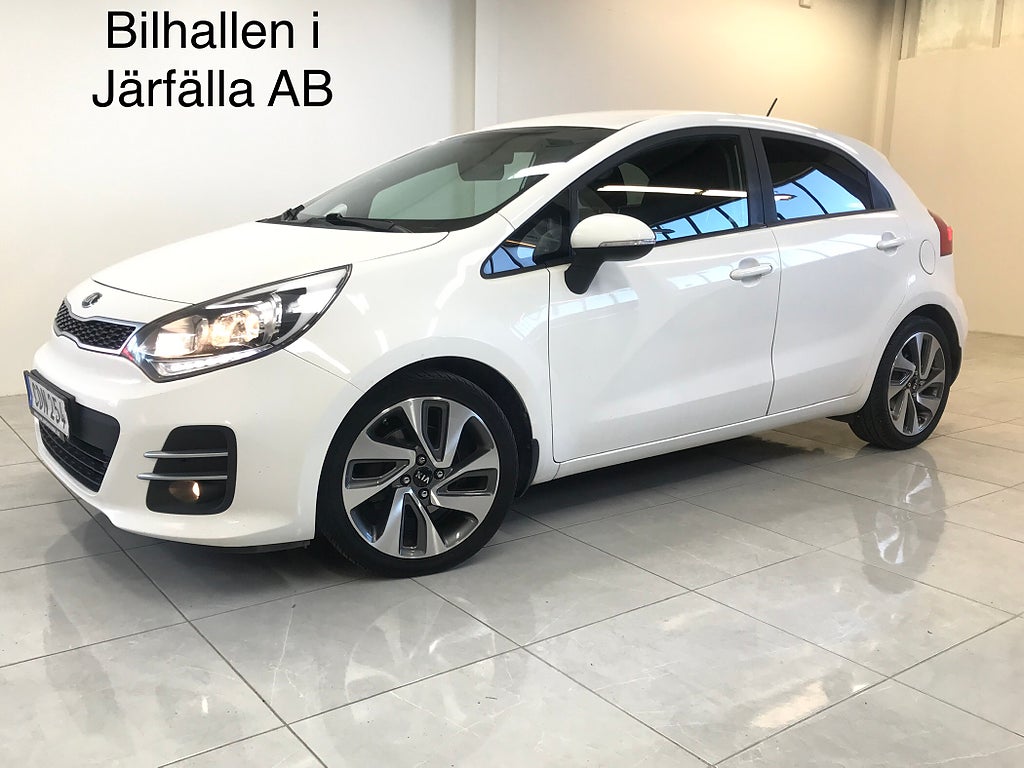 Kia Rio Automat  1.4 CVVT GLS Lågmil Ny bes Ny servad 109HK 