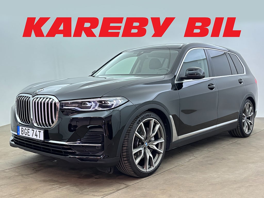 BMW X7 xDrive40i High-Line | 7-sits | Panorama | 360 Kamera