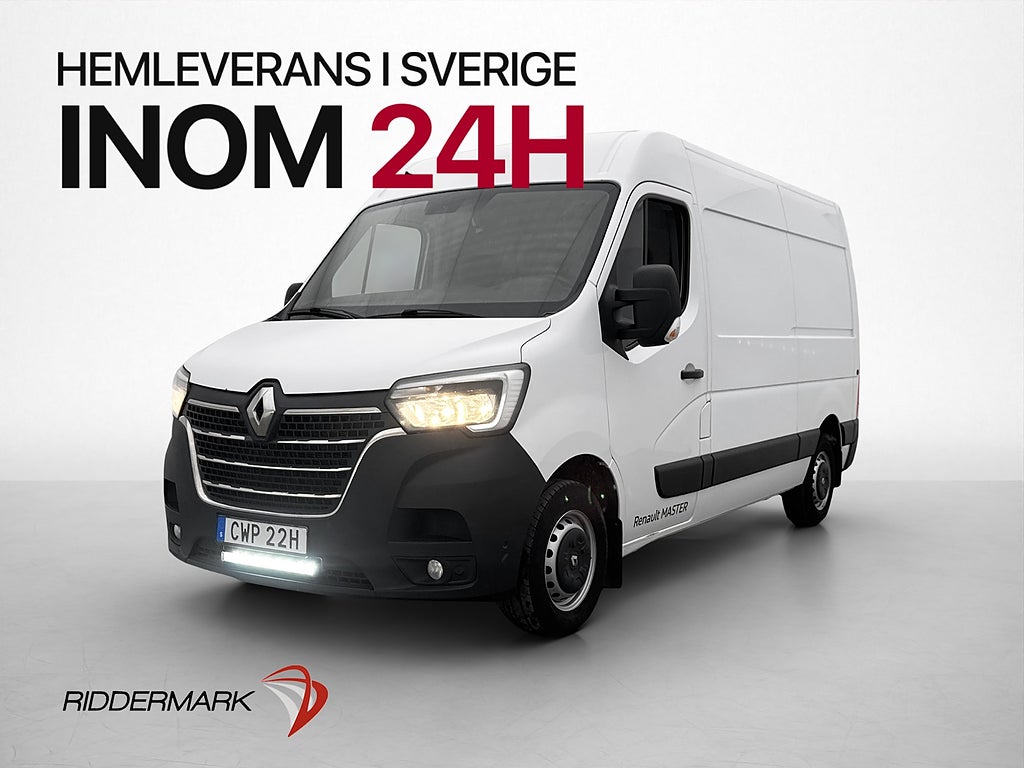 Renault master L2H2 2.3dCi 180hk Värmare B-Kamera Drag Moms