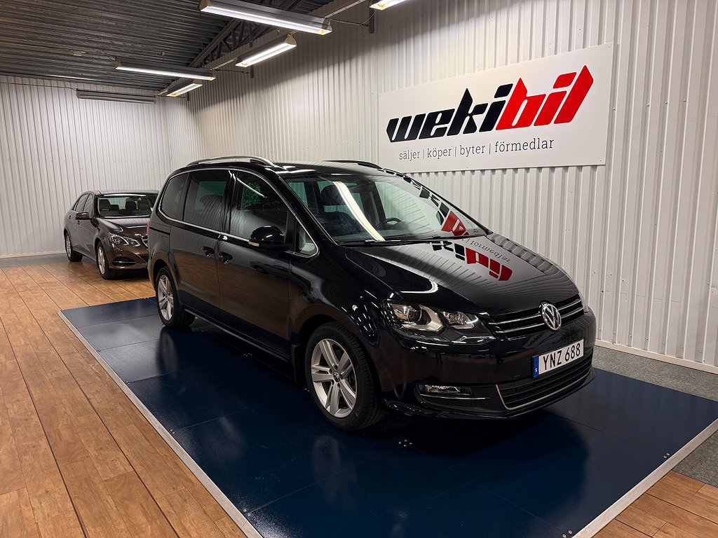 Volkswagen Sharan 7-sits 2.0 TDI SCR 4M GT Drag Värmare mm 