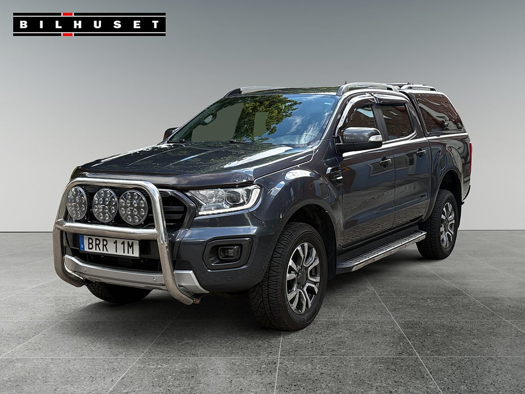 Ford ranger Dubbelhytt 2.0 Bi-Turbo 4x4 Drag Värmare Kamera MOMS