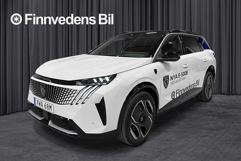 Peugeot E-5008 GT NYA 50mil *7-Sits/V-hjul/Dragkrok*