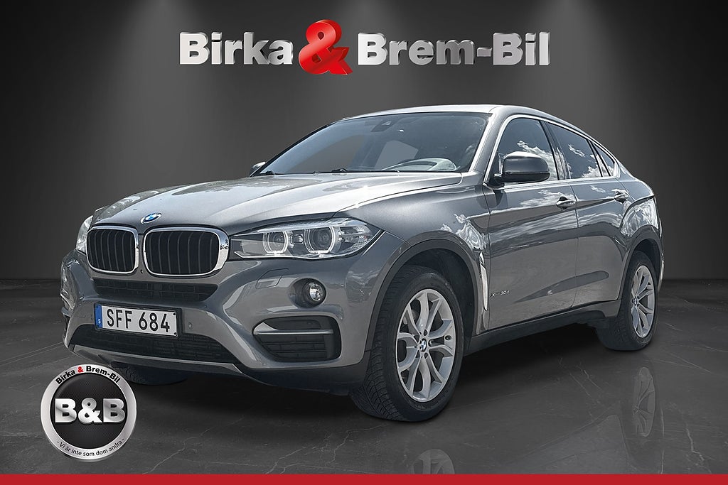 BMW X6 xDrive30d Steptronic värmare , drag , 360kam taklucka