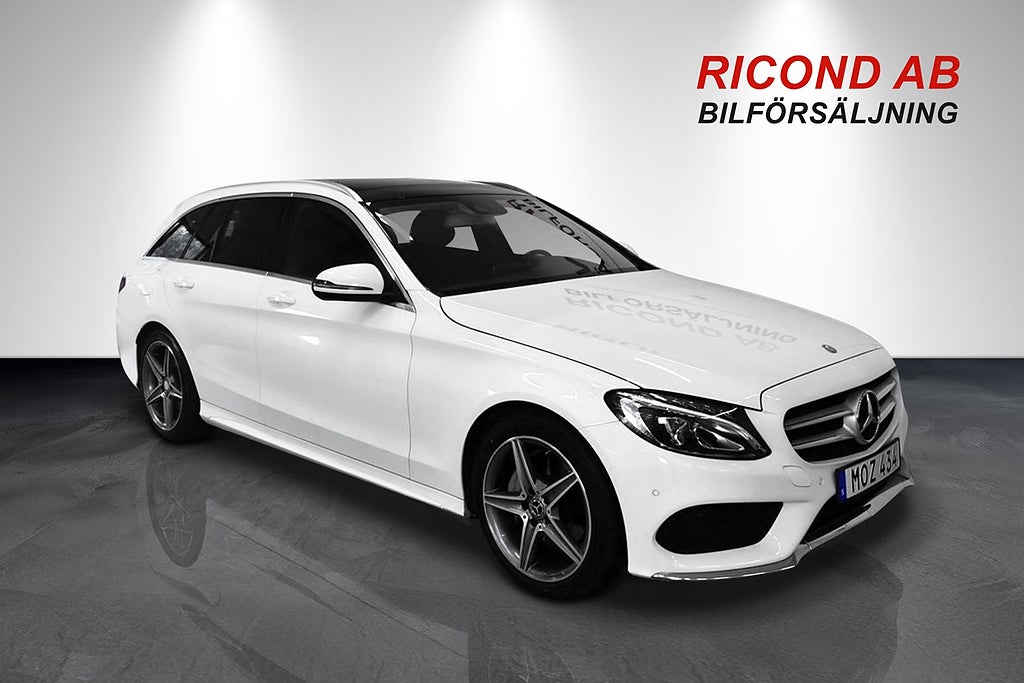 Mercedes-Benz C 220 T d 7G-TRONIC AMG LINE DRAG GPS 1 BRUKARE