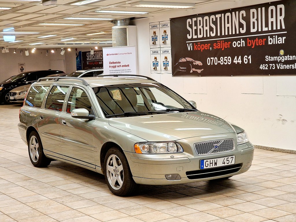 Volvo V70 2.4 Classic, Kinetic (Endast 10700Mil) Välvårdad 