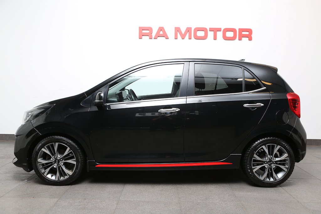 Kia Picanto 1,0 T-GDI 100hk GT-Line 5D Navi Skinn Kamera 2021