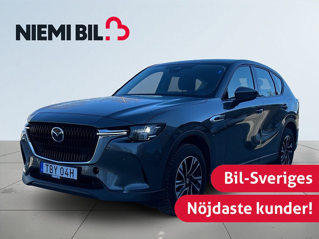 Mazda CX-60 PHEV AWD KAMPANJ 2058KR/MÅN – 0,99% RÄNTA – INK GARANTI