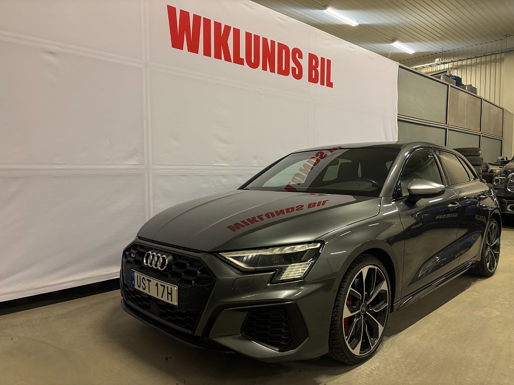 Audi S3 Sportback S Tronic quattro 310hk 19'' Pano Back B&O GPS