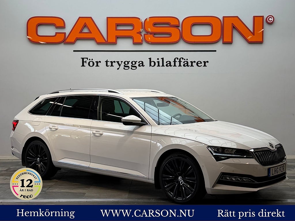 Skoda Superb iV Kombi 1.4 TSI L&K Carplay Backkamera Värmare Drag