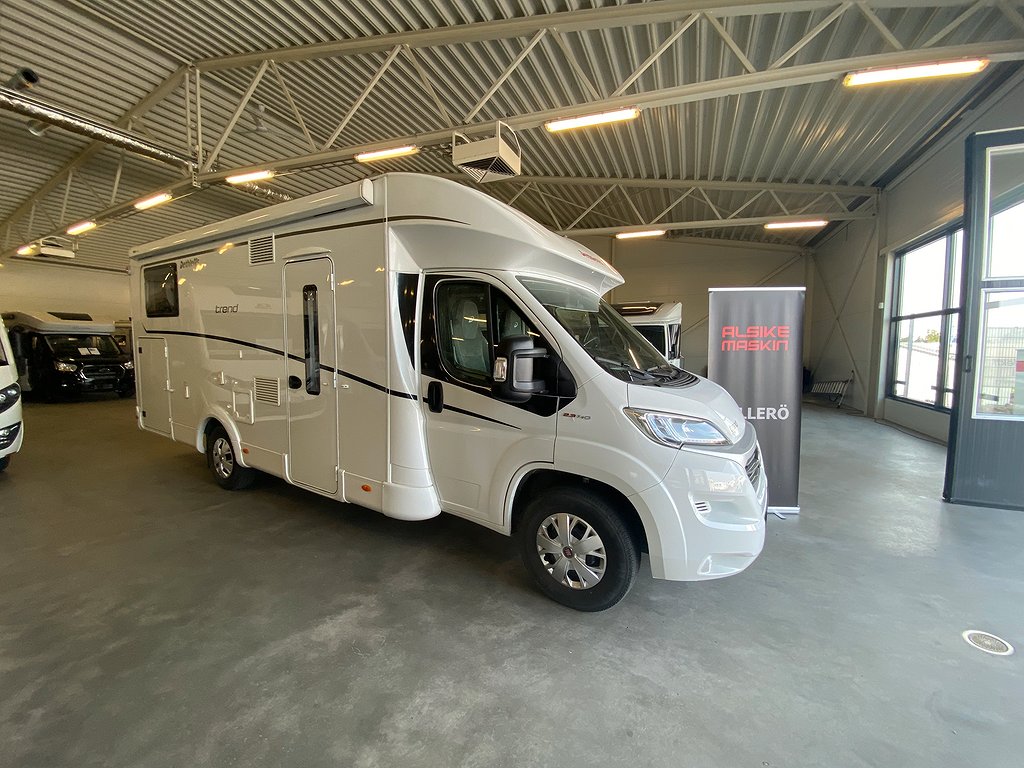 Trend 7057 - Dethleffs Trend 7057 /Taksäng/B-körkort/Långbädd/Garage