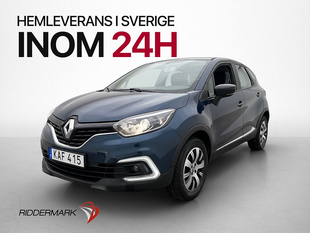 Renault Captur 0.9 TCe 90hk Navigator P-sensorer 1 Brukare