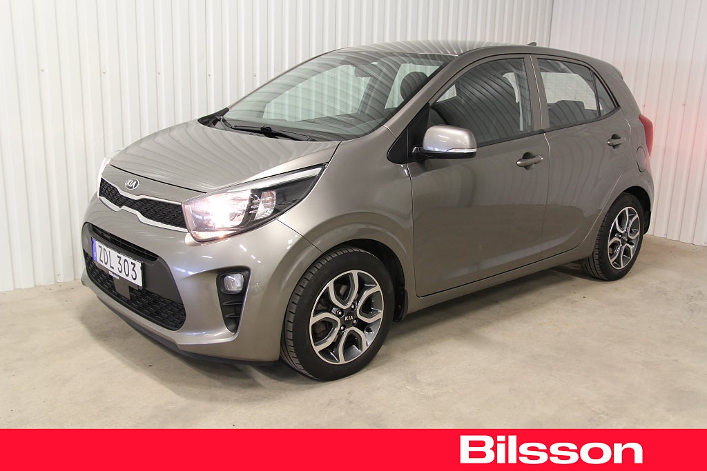 Kia Picanto 1.0 MPI Advance-paket, nybesiktigad, nyservad, r-värme