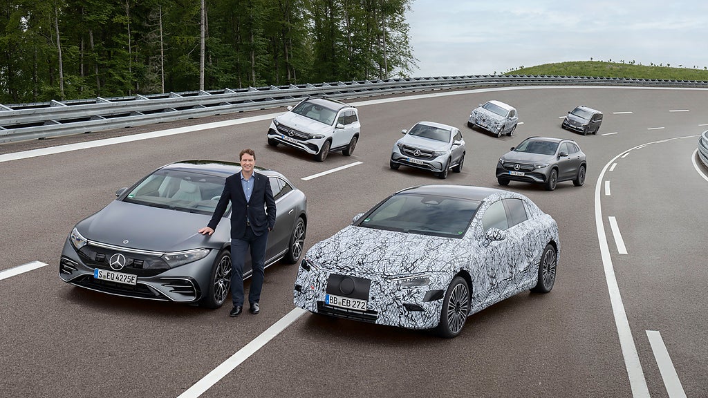 Mercedes-EQ-familjen och Ola Källenius