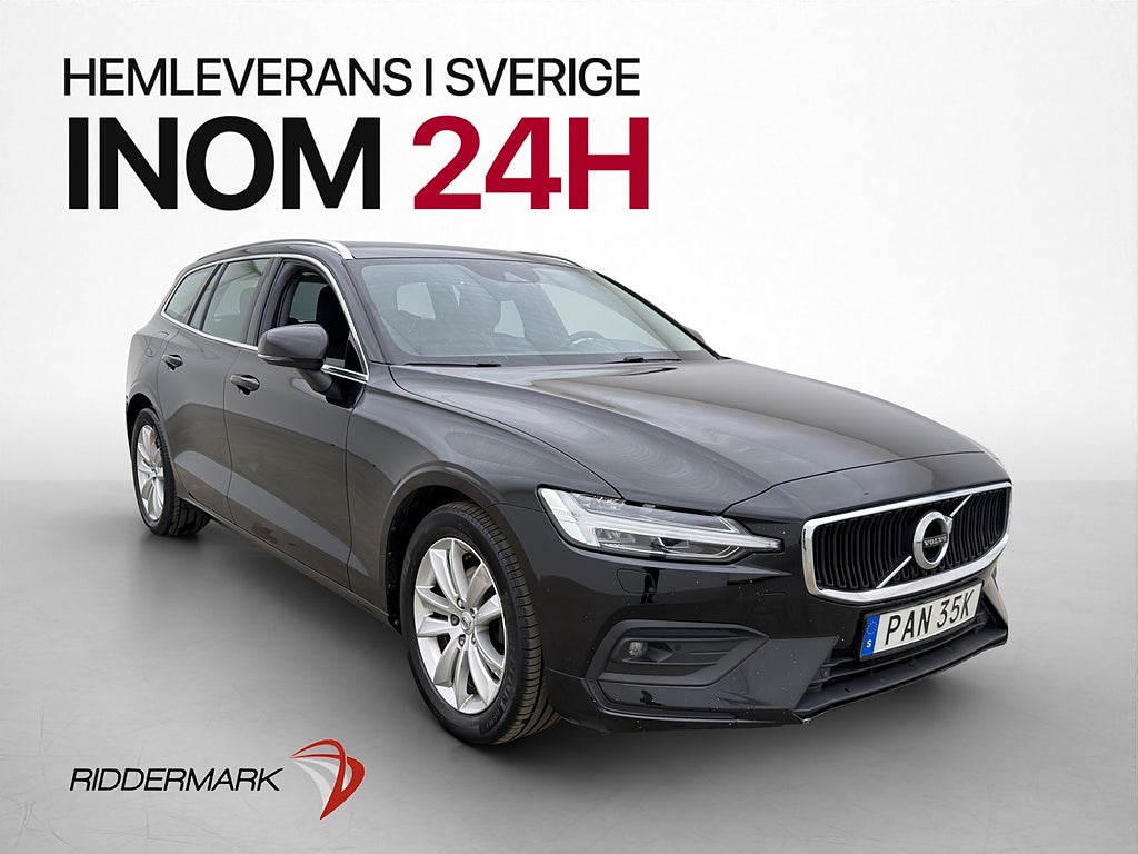 Volvo V60 B4 197hk Momentum Kamera CarPlay Värmare Rattvärme