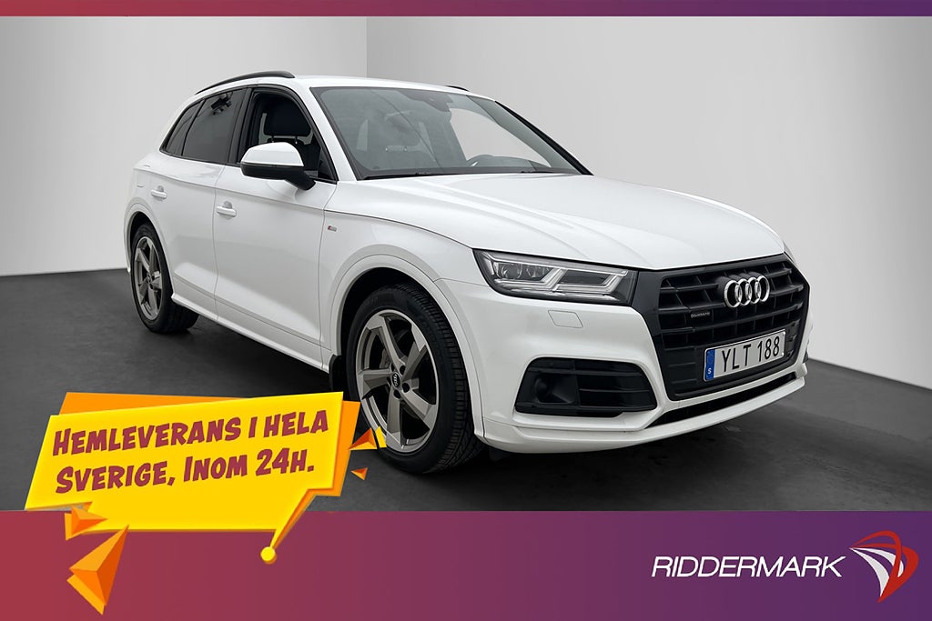 Audi Q5 2.0 TFSI Quattro S-Line HuD Värmare Cockpit Kamera