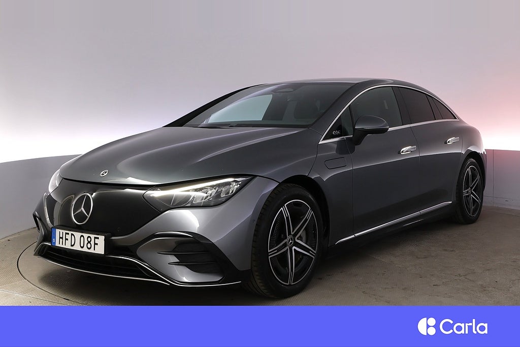 Mercedes-Benz EQE 350 AMG Kamera Navi Carplay Värmare V-Hjul