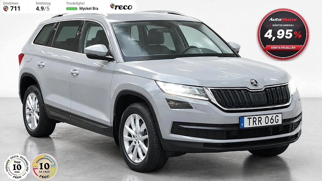 Skoda Kodiaq Skoda Kodiaq 7sits 2.0 TDI 4x4 200hk Businessline/Värmare/Drag