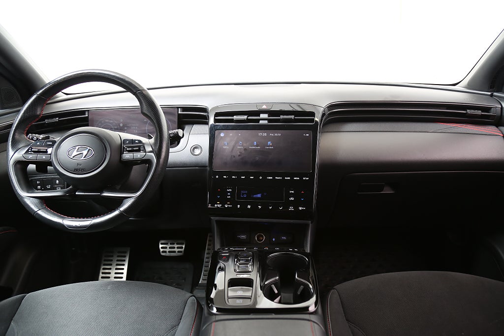 Hyundai Tucson Hybrid 230hk N-Line AWD Aut KRELL Navi CarPlay Dragkrok 2021