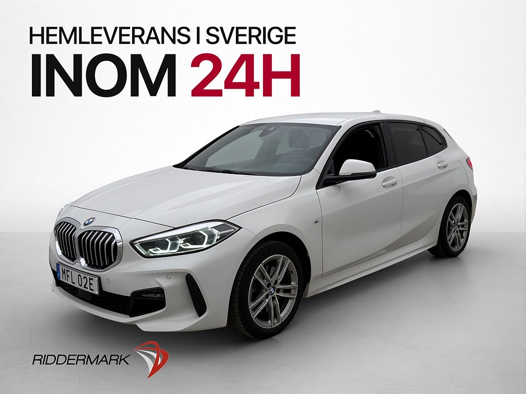 BMW 118I 136hk M Sport Cockpit Navi CarPlay Halvskinn
