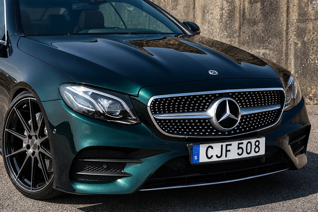 Mercedes-Benz E 400 4M Coupé AMG|Emerald Green|Burmester|Pano|Luft|