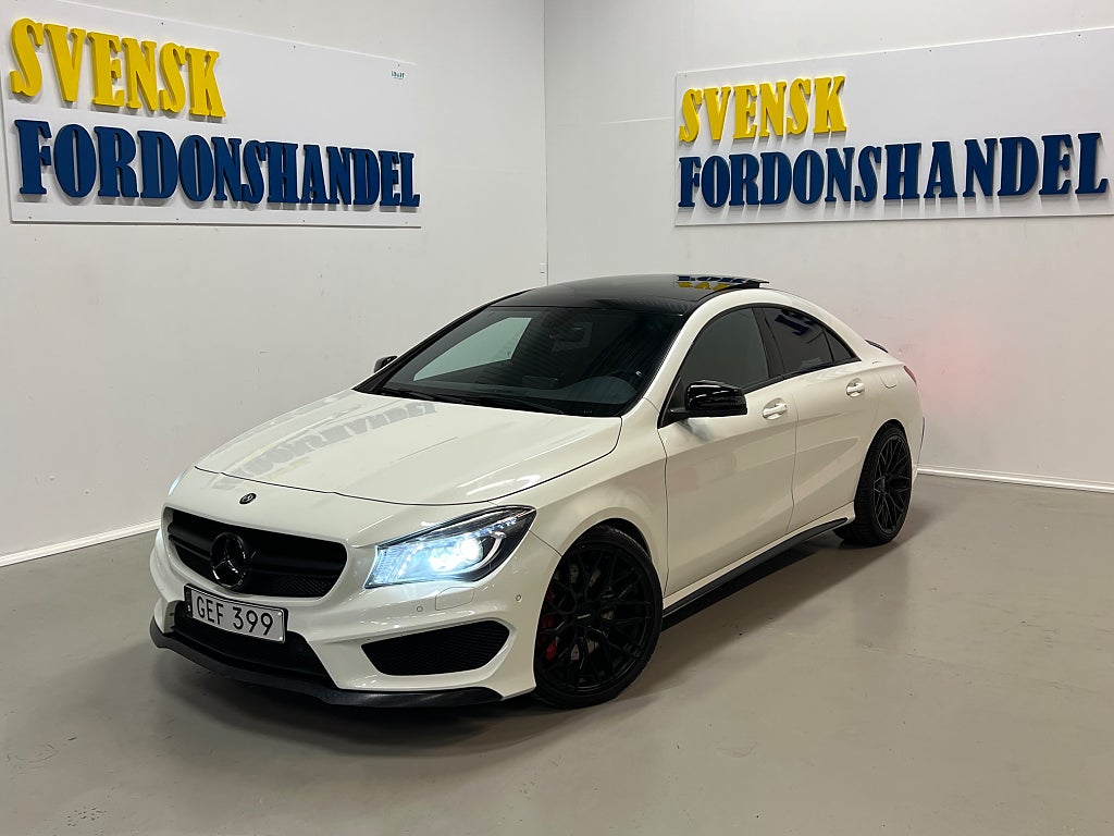 Mercedes-Benz CLA 45 AMG 4MATIC Panorama Svensksåld Sportavgassystem