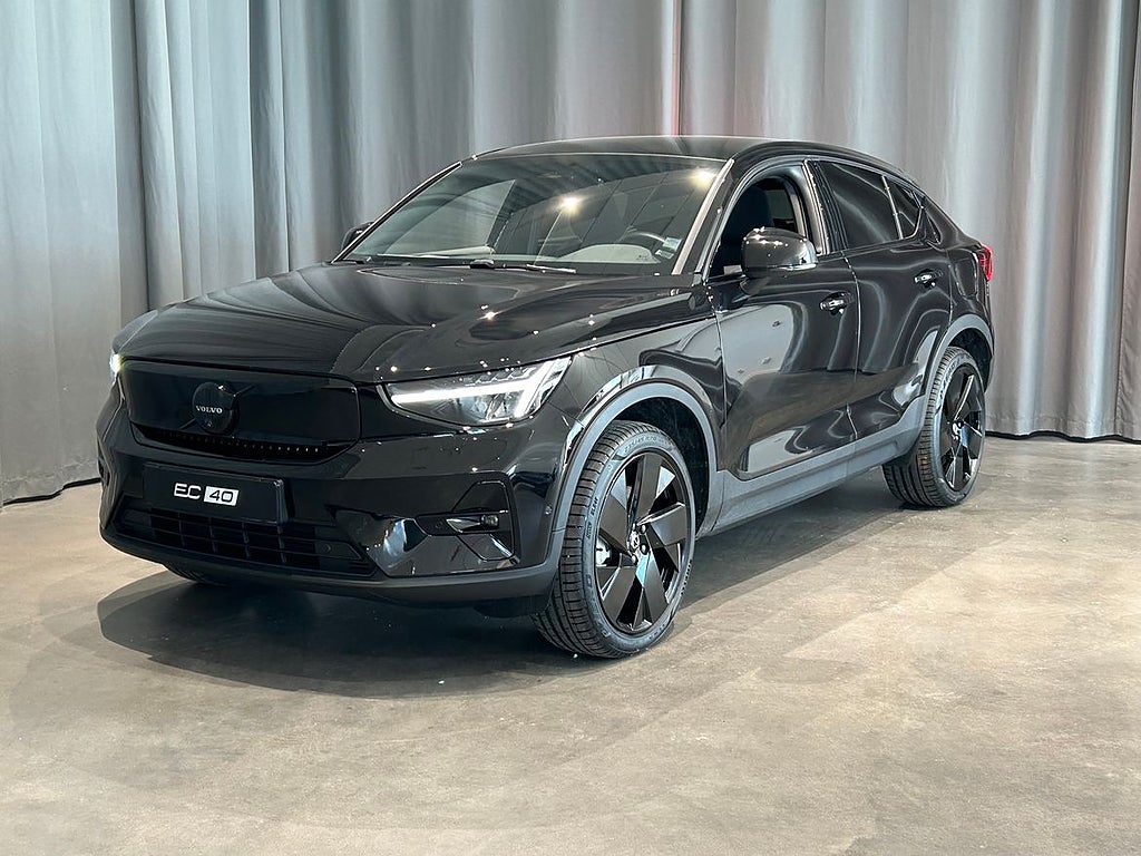 Volvo EC40 Twin Motor Performance M Ultra Black Edt*V-hjul/360kamera*