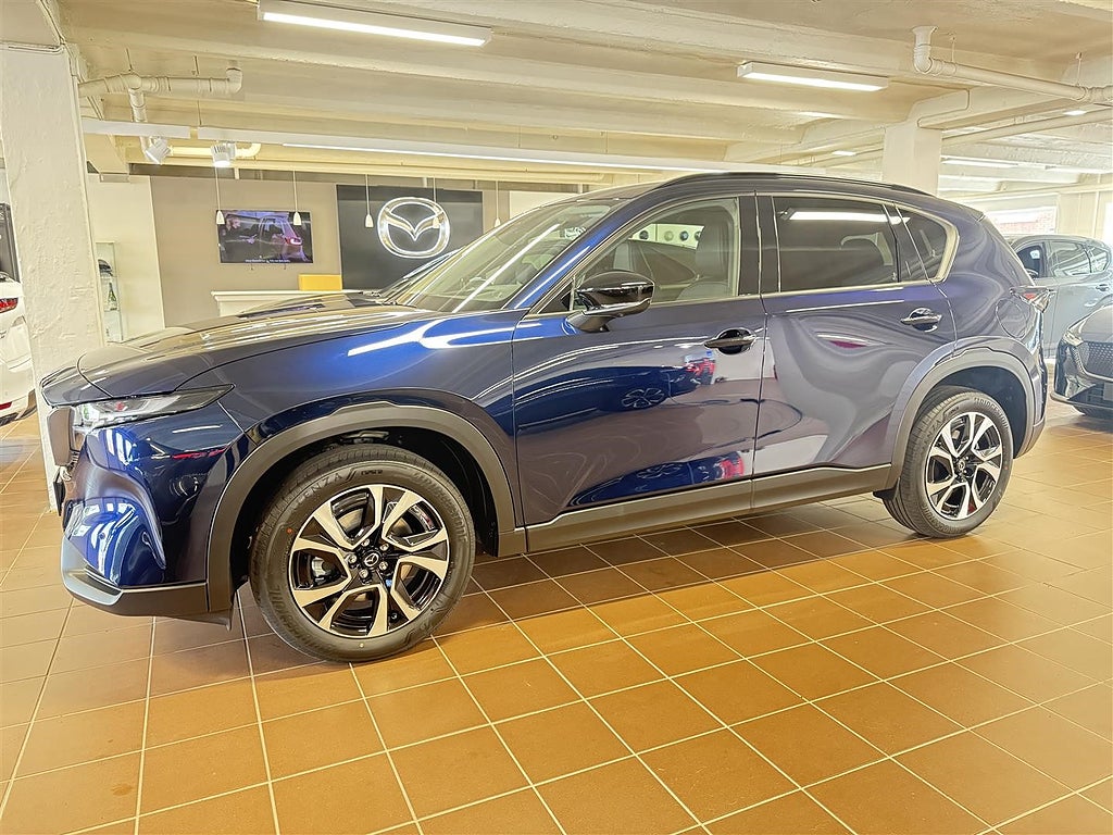 Mazda CX-5 2.5 141 hk, A6, Exclusive-line, svart konstläder