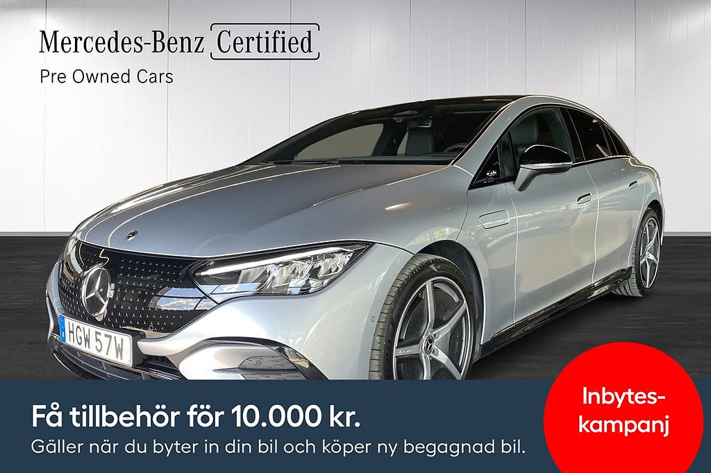 Mercedes-Benz EQE AMG Line/Burmester/Rattvärme/Moms