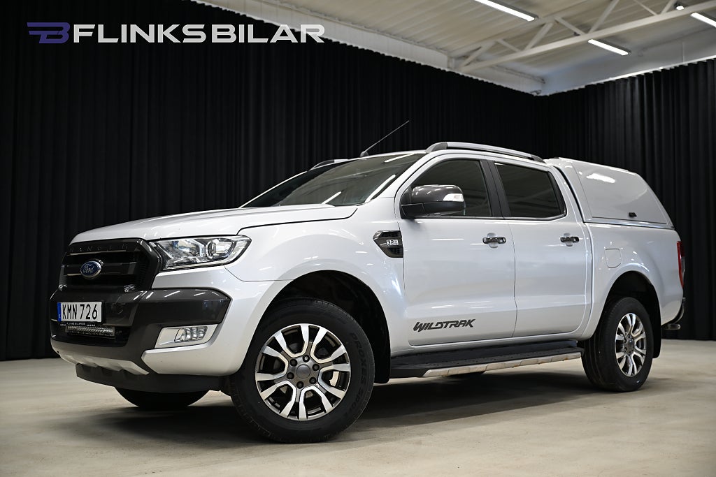 Ford ranger 3.2 TDCi 200HK Automat|Wildtrack|Kåpa|Leasbar|SeUtr!