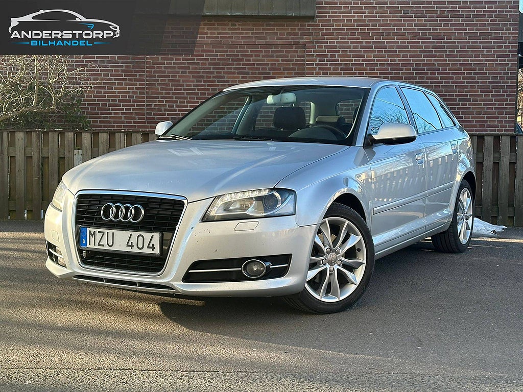 Audi A3 Sportback 2.0 TDI / Dragkrok / Comfort / Euro 5