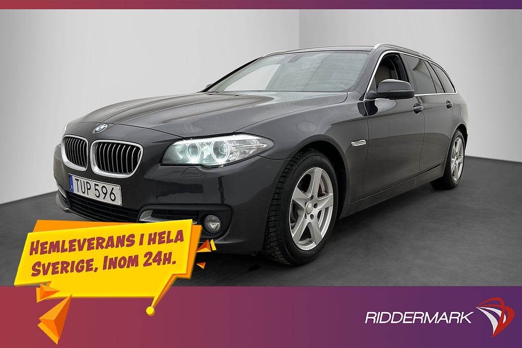 BMW 520 d xDrive 190hk Skinn Dragkrok Rattvärme M Sportratt