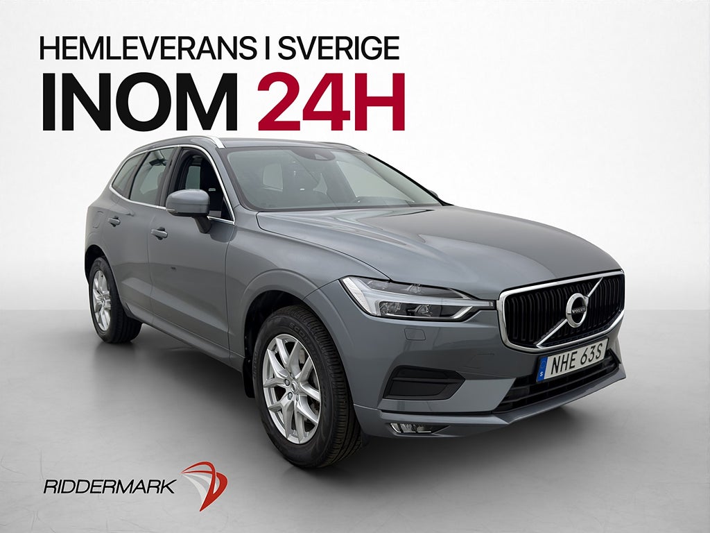 Volvo XC60 B4 AWD 197hk Kamera Drag CarPlay Värmare BLIS