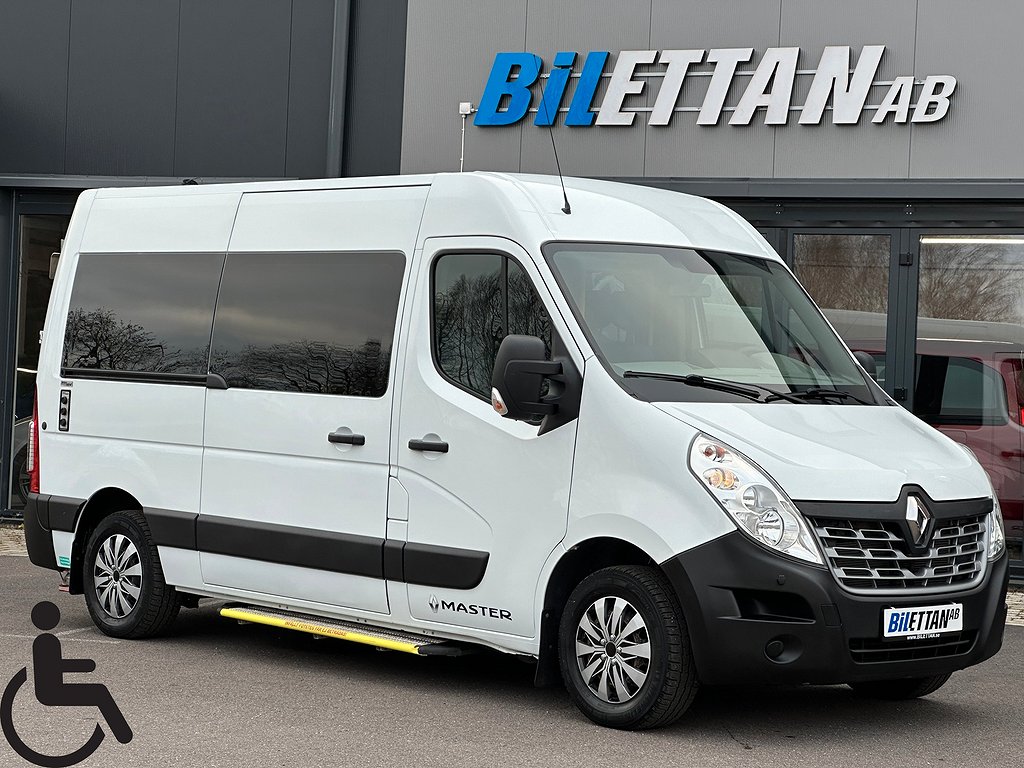 Renault Master Kombi 2.3 dCi|Handikappanpassad|3xRullstol