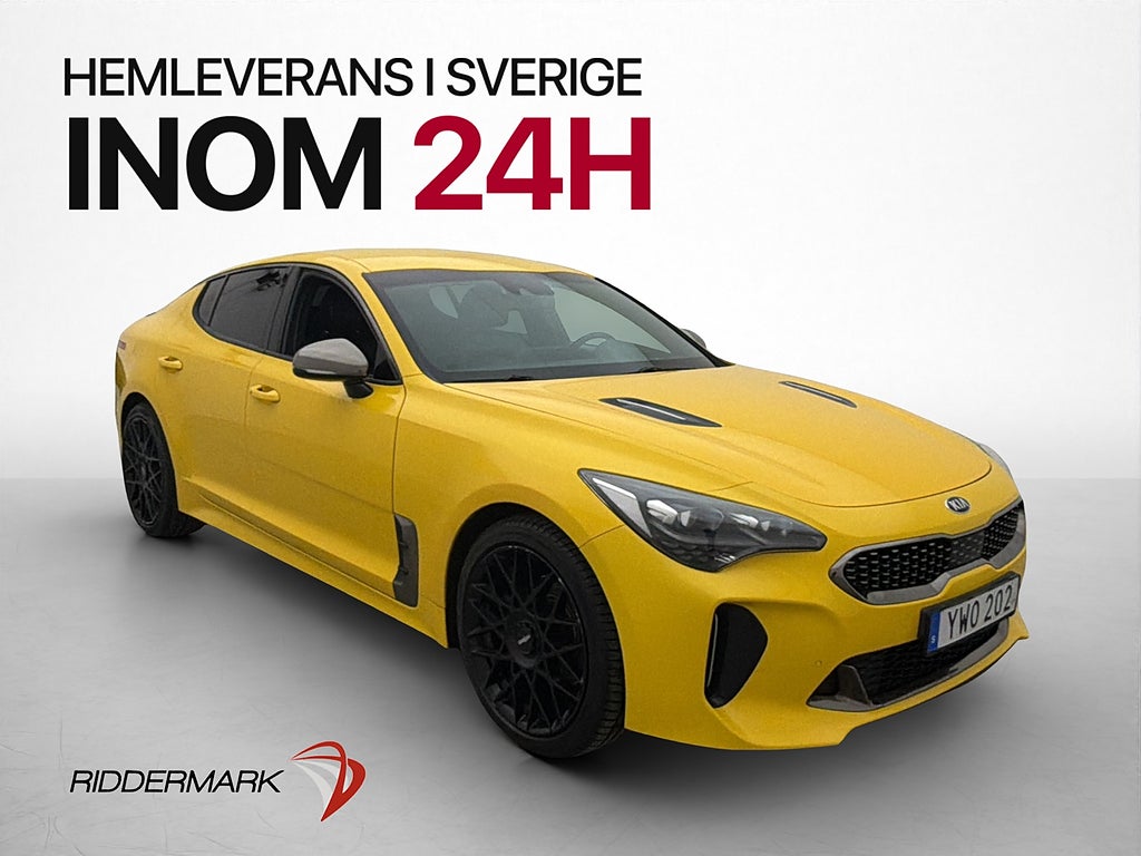 Kia Stinger 2.2 GT-Line AWD HeadUp Rattvärme Döda vinkel var