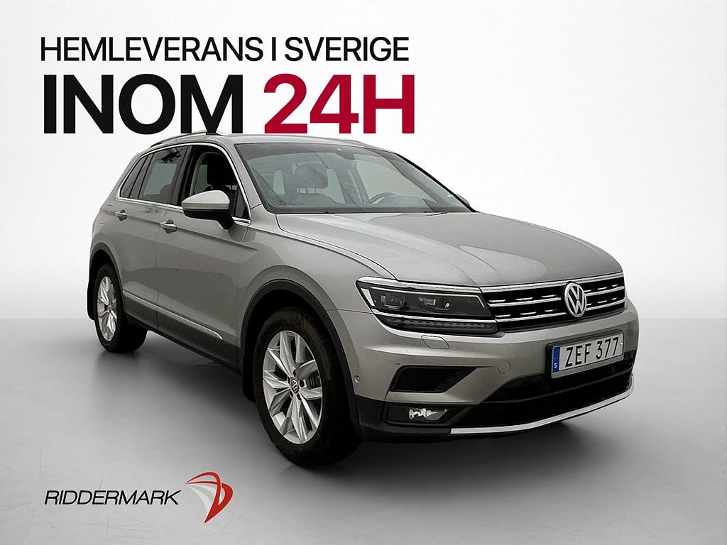 Volkswagen Tiguan 1.4 TSI 4M 150hk Värmare Drag Kamera